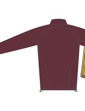 Arsenal UBP Track Herren Fußballjacke, rot XL