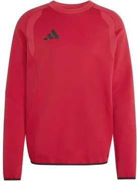 Tiro Travel Crew Herren Sweatshirt, rot XL