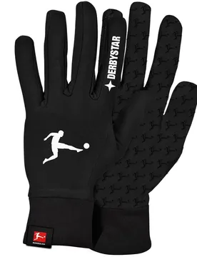 Bundesliga v22 Kinder Fingerhandschuhe, schwarz 5