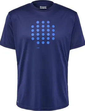 Hummel Court Herren T-Shirt, blau S