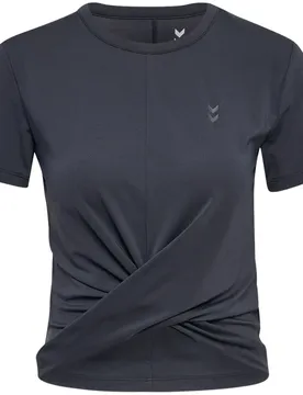Yoga Wrap Damen T-Shirt, schwarz L