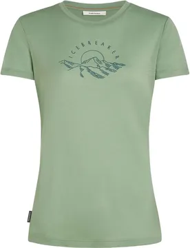 Merino 150 Tech Lite Sunrise Summit Damen T-Shirt, blau XL