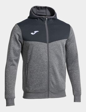 Campus Street Herren Kapuzensweater, grau XXL