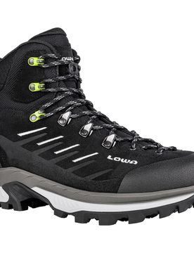 Randir GTX Mid Herren Trekkingstiefel, schwarz, Größe 41 ½ 41 ½
