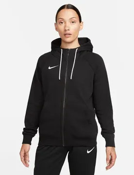 Park Full-Zip Damen Kapuzensweater, schwarz US: XL