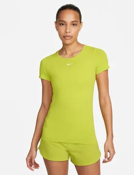 Dri-Fit ADV Aura Slim-Fit Damen T-Shirt, grün US: XS
