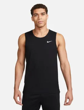 Dri-Fit Hyverse Sleeveless Fitness Herren Tanktop, schwarz US: M