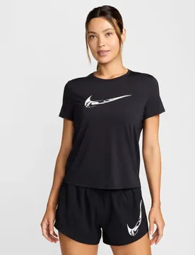 One Swoosh Dri-Fit Damen Kapuzensweater, schwarz US: L