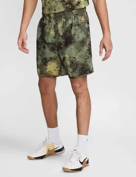 Totality Camo 7" Dri-Fit Unlined Fitness Herren Shorts, grün US: L