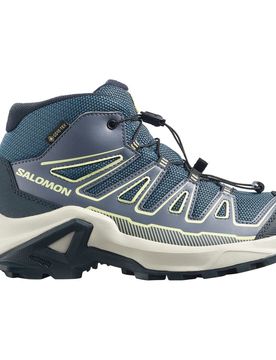 X Ultra Mid GTX Kinder Trekkingstiefel, blau, Größe 36 36