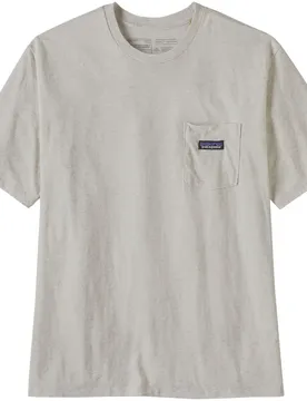 Daily Pocket Herren T-Shirt, weiß L