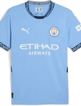 Manchester City Home Replica Herren Trikot, blau XXL