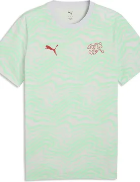 Schweiz Ftblculture AOP Herren T-Shirt, blau XXL