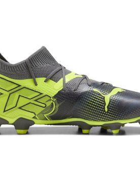 Future 7 Match Rush FG/AG Junior Kinder Nockenschuhe, grau, Größe 37 ½ 37 ½