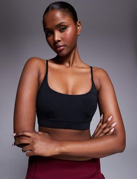 Brassière de sport maintien modéré avec bretelles réglables - Noir 42