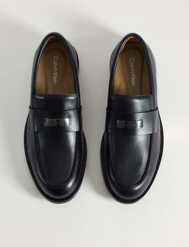 Mocassins en cuir - Noir 42