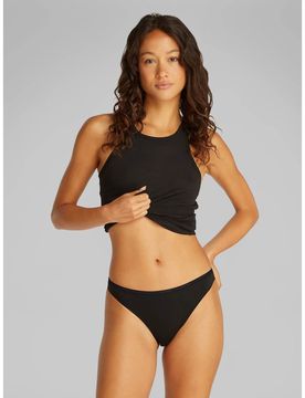 Perfectly Fit - Bikini-Fit-Slip in Schwarz Schwarz L