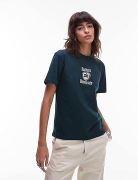 Schooling - T-shirt - Vert foncé S