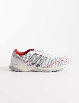 Originals - Adizero Adios OG - Sneaker in Weiß und Rot Weiß 43 1/3