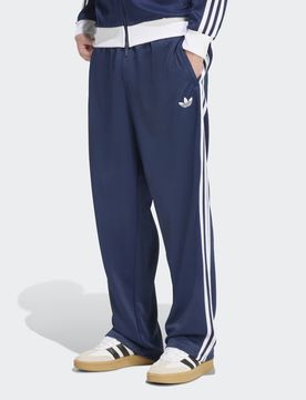 Originals - Adicolor - Locker geschnittene Trainingshose in Night Indigo/Weiß-Blau Blau L