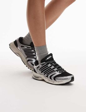 Originals - Adistar Control 5 - Sneaker in Schwarz und Silber Schwarz 46
