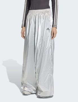 F50 - Pantalon de jogging - Argent métallisé-Argenté M