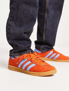 Originals - Hamburg - Sneaker in Orange mit Gummisohle - ORANGE Orange 48