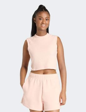 All Szn - Débardeur côtelé - Rose blush L