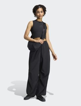 City - Pantalon parachute en tissu technique - Noir 2XS