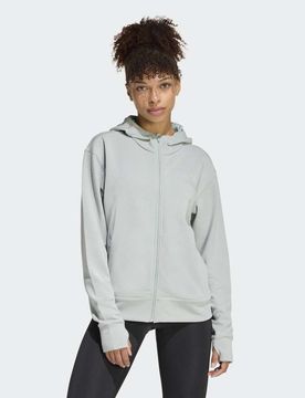 Designed 4 Training - Sweat zippé à capuche - Sauge éclatant-Vert 2XS