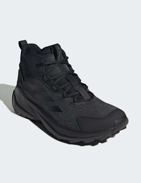 Performance - Terrex Free Hiker 2.0 Gore-Tex - Wanderschuhe in Kern-Schwarz/Kern-Schwarz/Grau Schwarz 41 1/3
