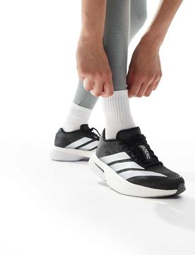 Running - Adizero Boston 13 eqt - Schuhe in Core Black /Cloud White /Grau-Schwarz Schwarz 38 2/3