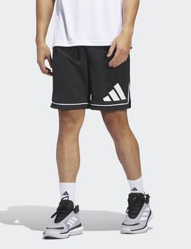 Training - Badge of Sport - Basketball-Shorts in Schwarz / Weiß Schwarz XL 9in