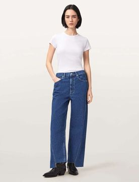 Blake - Jeans in dunklem Indigoblau Blau W29