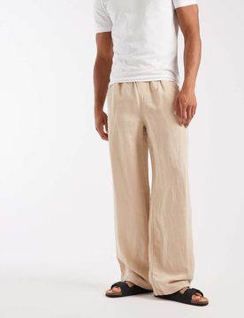 Korten - Hose in Sandbeige-Braun Braun M