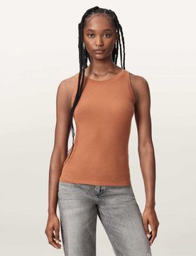 Rina - Débardeur - Marron pécan 34-36