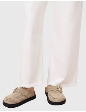 Skye - Western-Mules aus Wildleder in Sand-Braun Braun 39