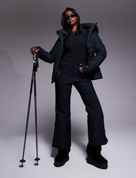 ASOS 4505 - Pantalon de ski droit déperlant - Noir 36