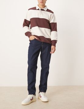 Eng zulaufende Jeans in Indigoblau Blau 44 Regular