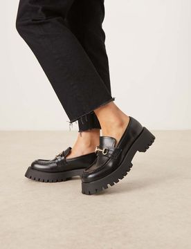 Masterpiece - Mocassins à semelle chunky - Noir 38