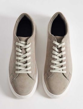 Sneaker aus grauem Wildleder-Neutral Neutral 43