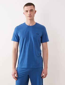 Mix & Match - Lounge-T-Shirt in Blau Blau M