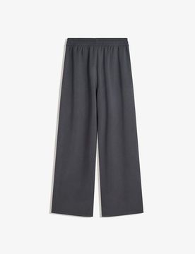 Pantalon large doux au toucher - Gris M