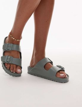 Arizona - EVA-Sandalen in reinem Salbeigrün Grün 37