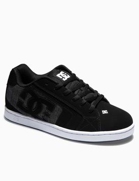 Shoes - Net - Leder-Sneaker in Schwarz/Militärgrau/Schwarz-Weiß Weiß 43