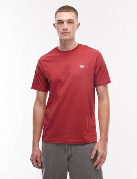 Mapleton - T-Shirt in Rot mit Logo Rot 2XL