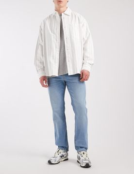 Clark - Jeans in Mittelblau mit regulärer Passform Blau W30 L32