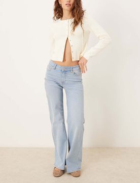 Rome - Schlagjeans in Hellblau Blau W31 L34