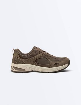 Chaussures de sport style running - Marron-Brown 36