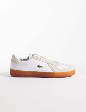 Baseshot Pro - Sneaker in Weiß mit Gummisohle und Logo Weiß 42